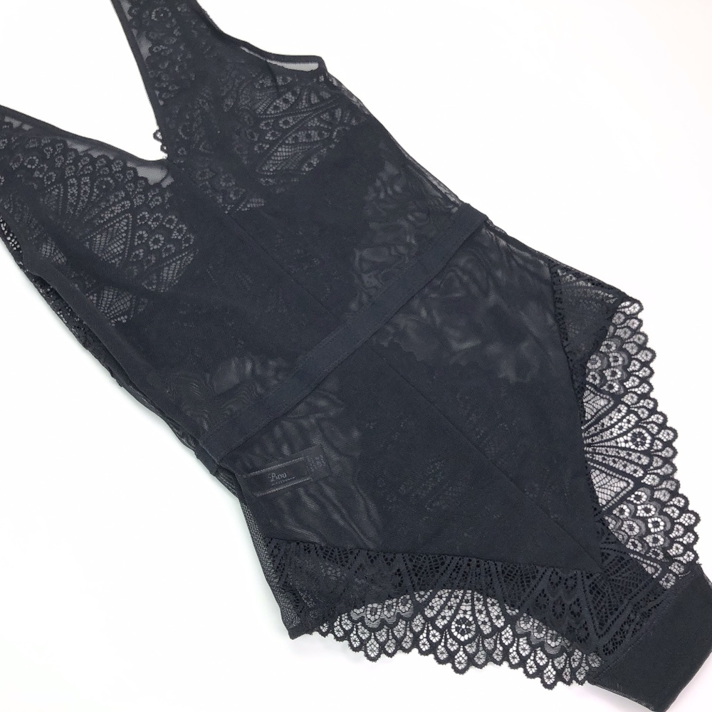 Nwot Boux Avenue Odette Deco Lace Teddy Bodysuit - Picture 7 of 8